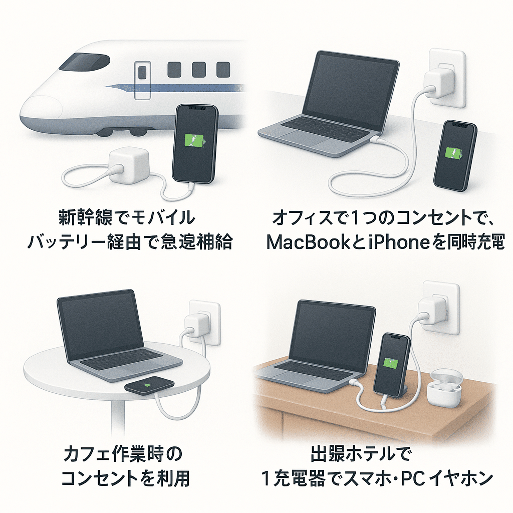 MacBook Air M4の充電器 おすすめ・アダプタケーブルのまとめ【2025年