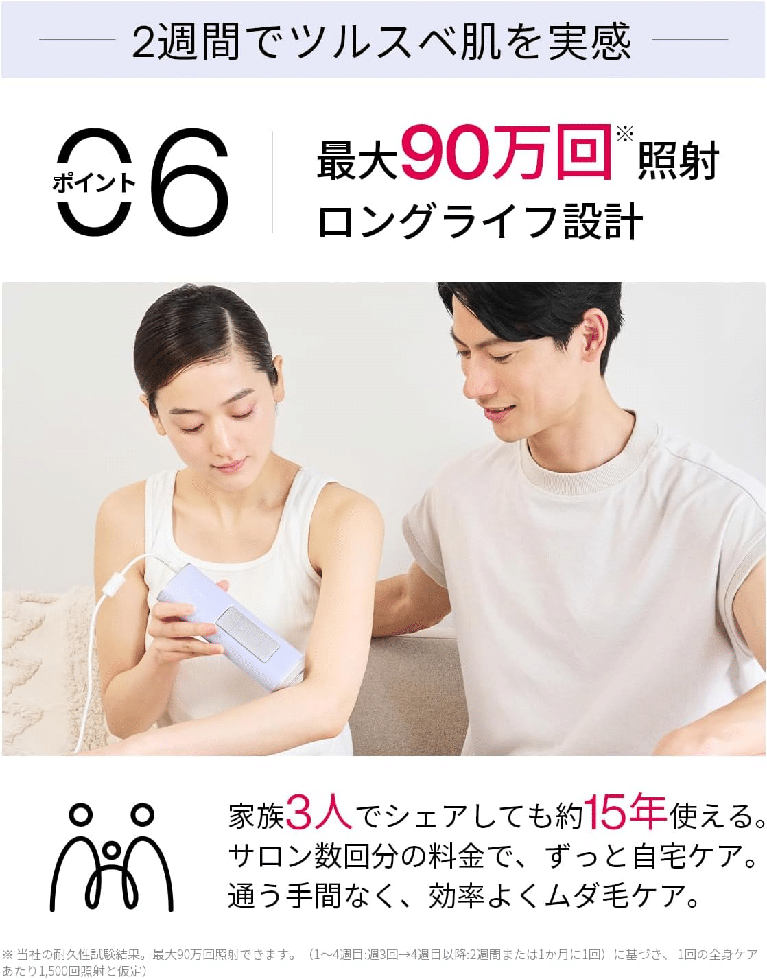 Ulike 脱毛器　AirPro 定番】Ulike 脱毛器 Air Pro【メーカー2年保証/サファイア冷却技術で