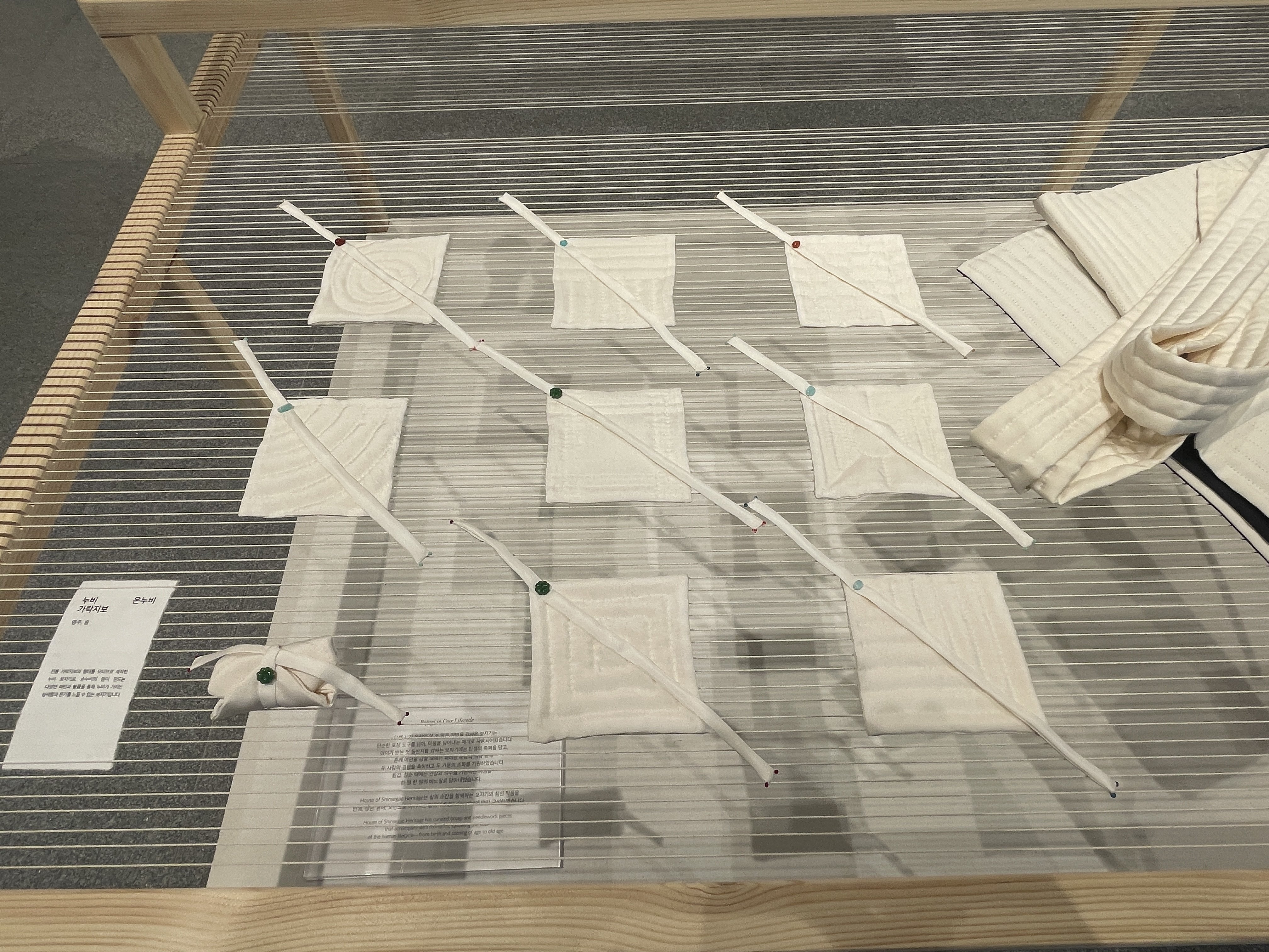 2025年5月ソウル買出し旅③新世界デパート本店で見た ポジャギ作品展