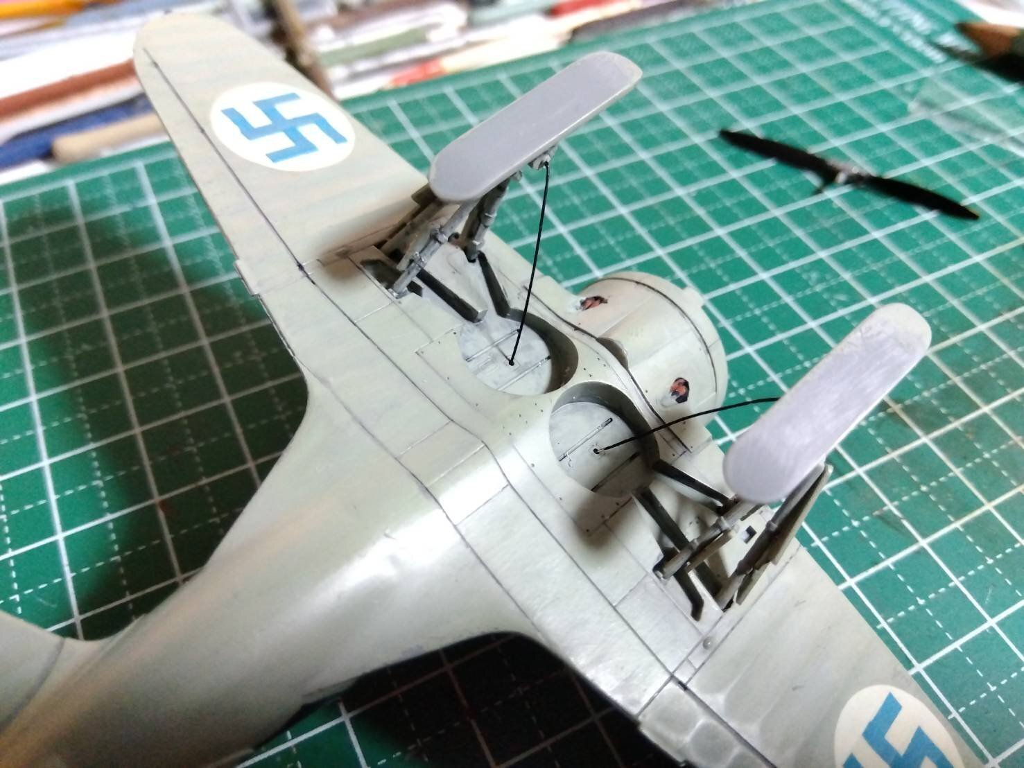 ポリカルポフ I-16 フィンランド#7（ハセガワ 1/72 ）｜はりす