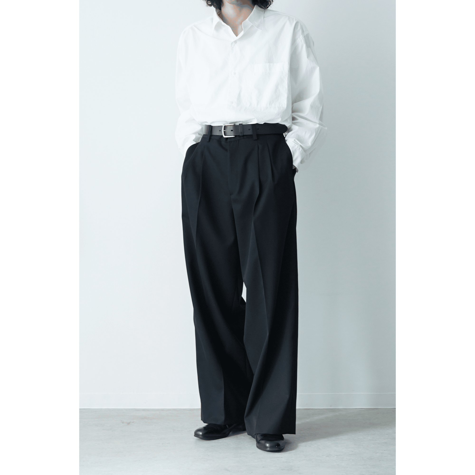 どちらか悩むときに。ssstein(シュタイン) Extra Wide Trousers/Long