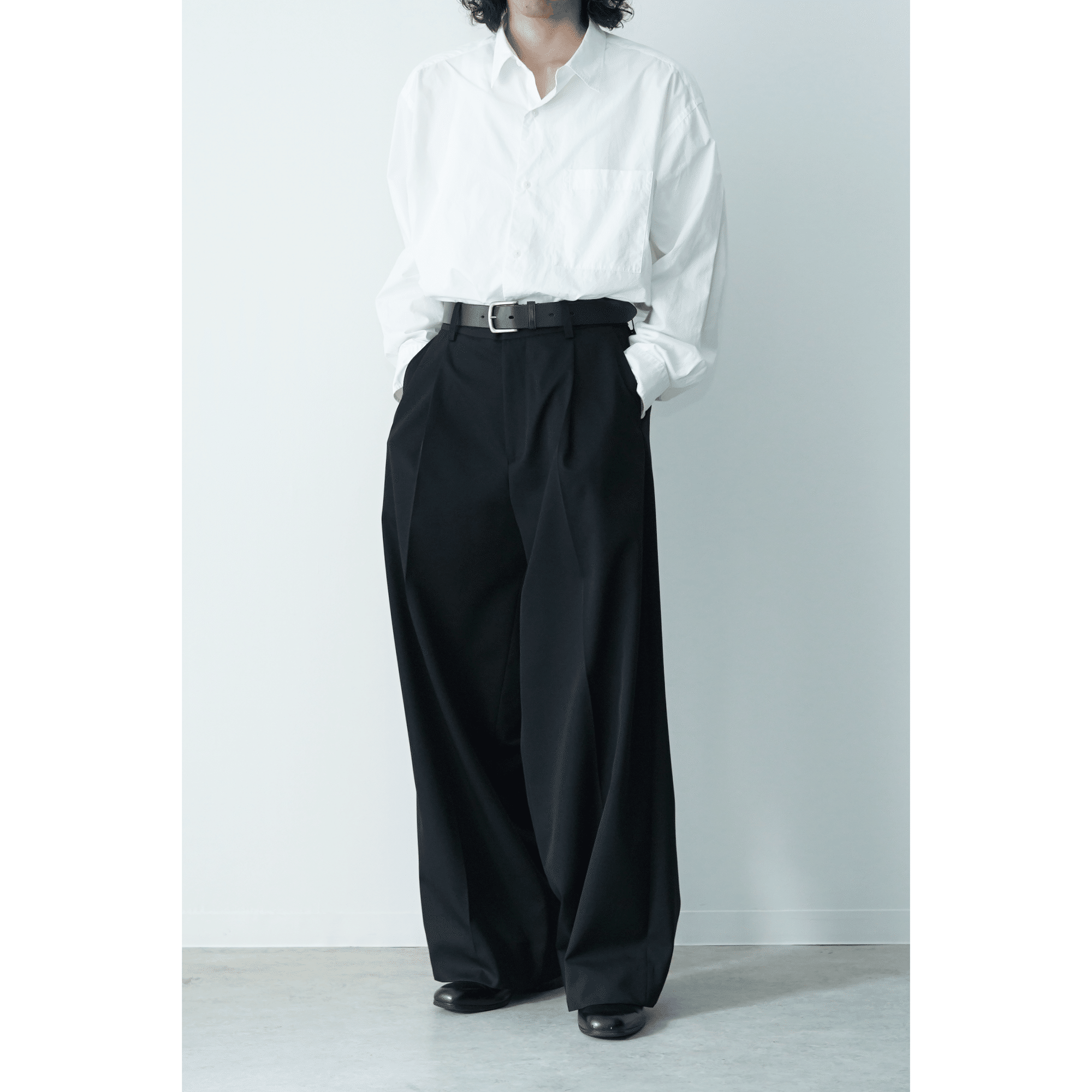 どちらか悩むときに。ssstein(シュタイン) Extra Wide Trousers/Long