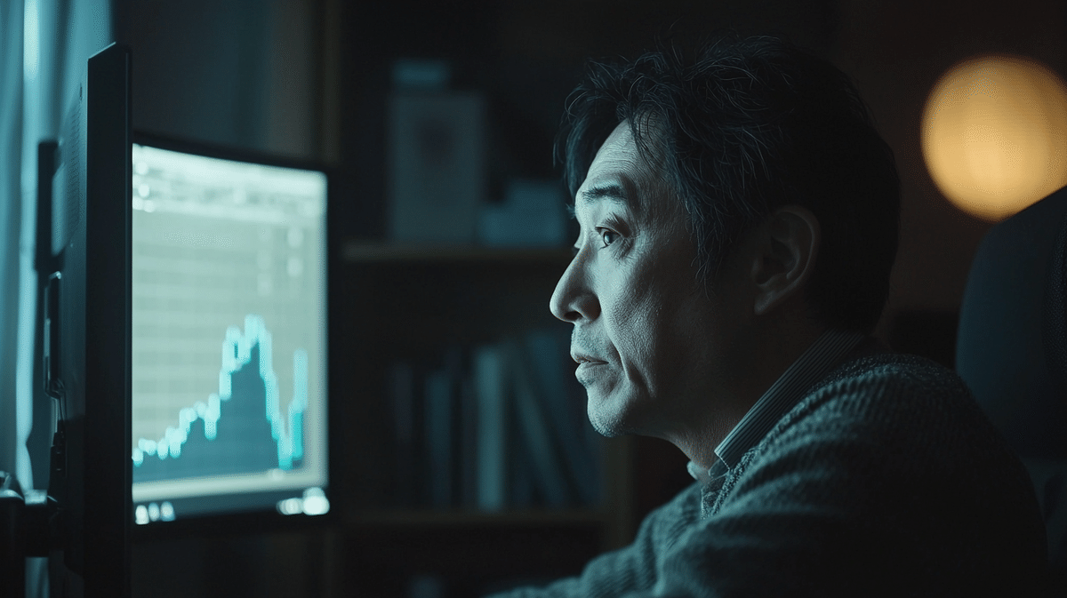 瀕死の50代、3,000万円の利益を手放した日から人生が狂った｜仮想通貨と俺の始まりの地獄｜noritune