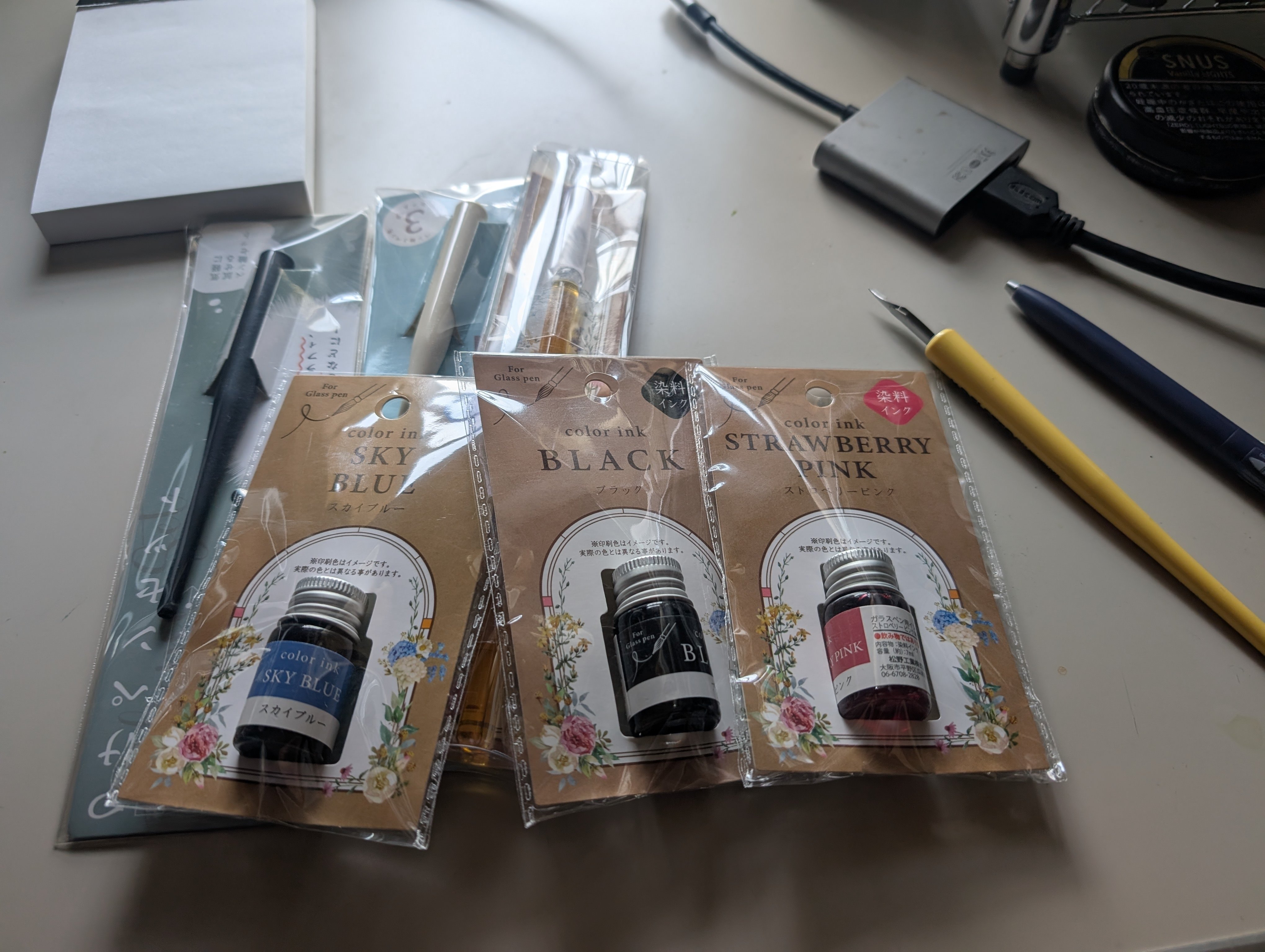 セリアのつけペンセットを買ってみた｜南天