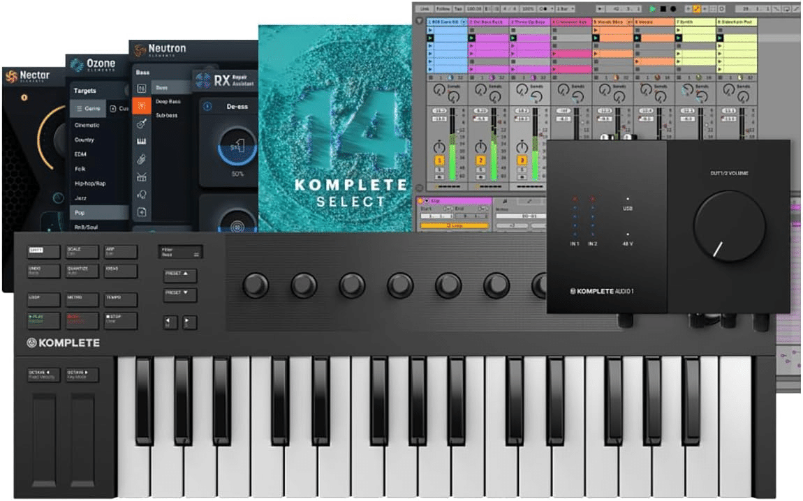 は*る様 DTM スターターセット（インターフェイス、MIDIキーボード、マイク 音楽制作に必要なデバイスをセットにしたお得なスターターパック