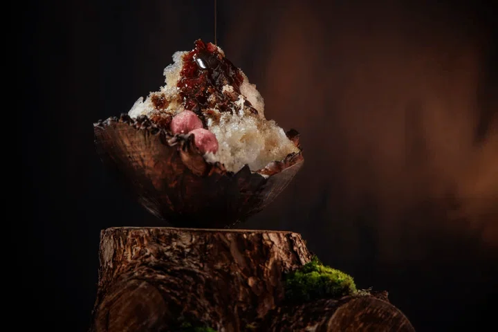 For those who love the scent of nature: Shaved ice that lets you