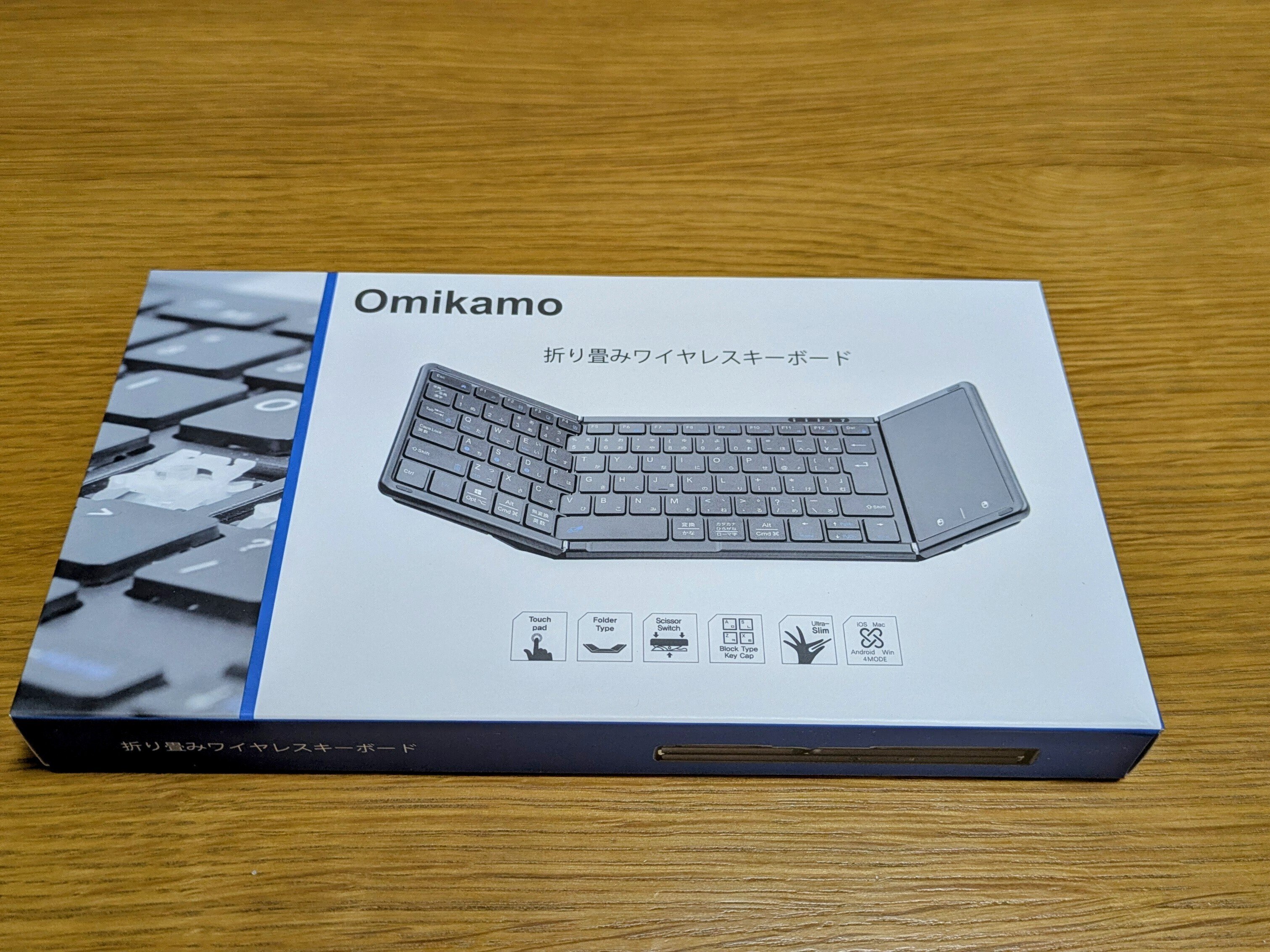 Omikamo 折り畳みキーボード bluetooth JIS標準日本語配列 61kNVjBOjqL._AC_UL210_SR210,