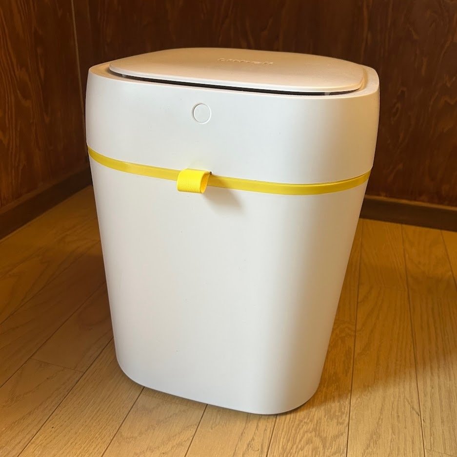 Litheli 全自動ゴミ箱 13L ゴミ袋を自動セット 密閉 バッテリー 着脱可能 Type-C 急速充電