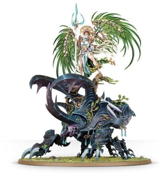 ウォーハンマー 塗装済み シルヴァネス Treelord Ancient 1x Treelord