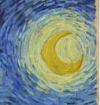 ゴッホの見た星空（58） 《星月夜》の不思議な月｜天文学者のひとり言