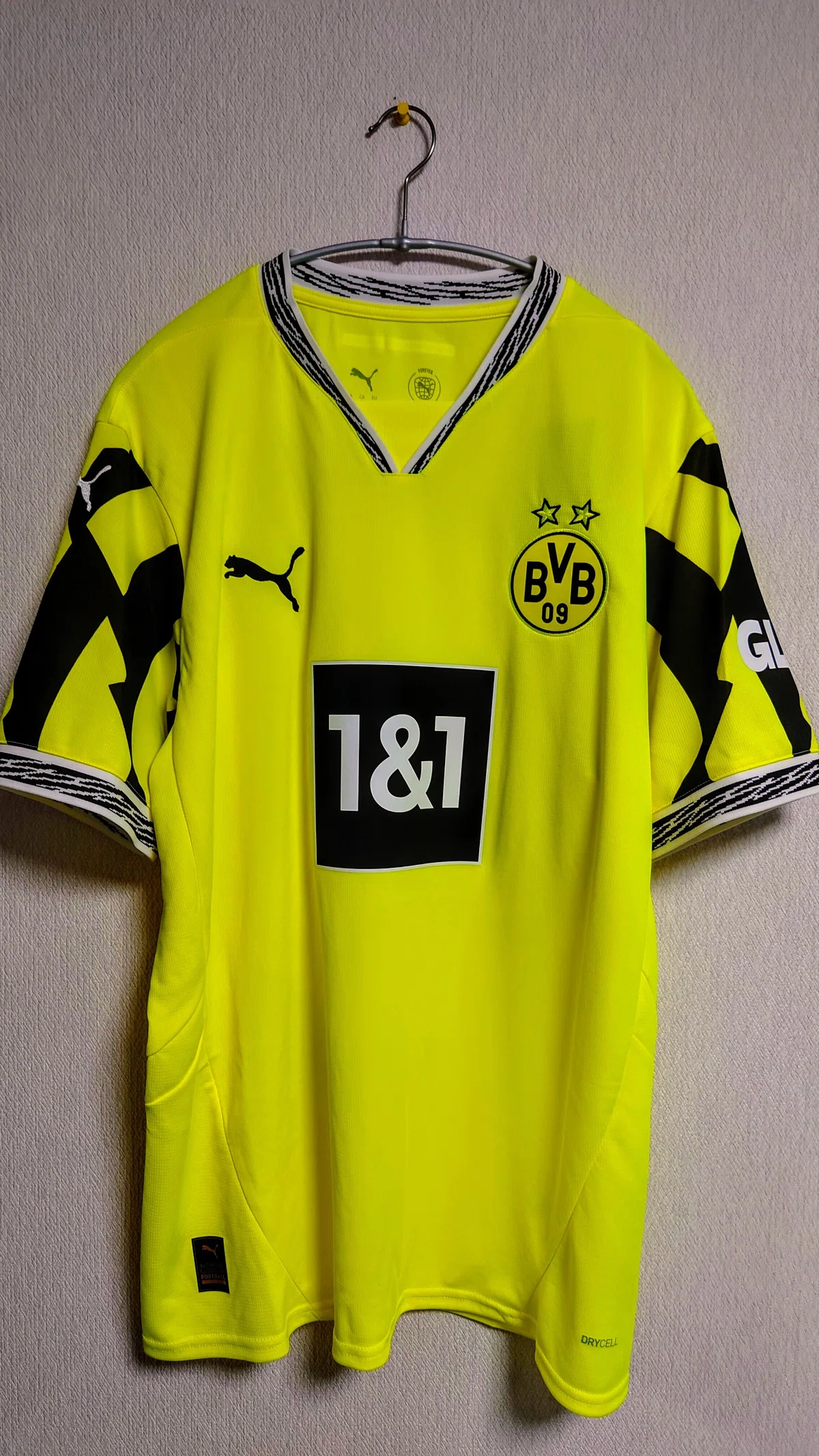 【DAY72】2024-25 Borussia Dortmund Neon Special Kit ＃43 GITTENS（not for ...