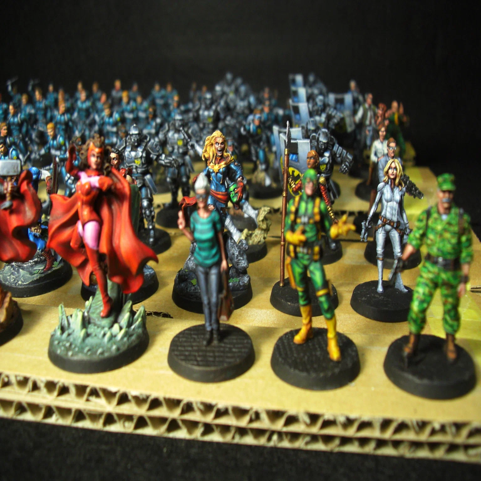 □マーベルゾンビーズ ボードゲーム ミニチュア 1□ Marvel zombies 