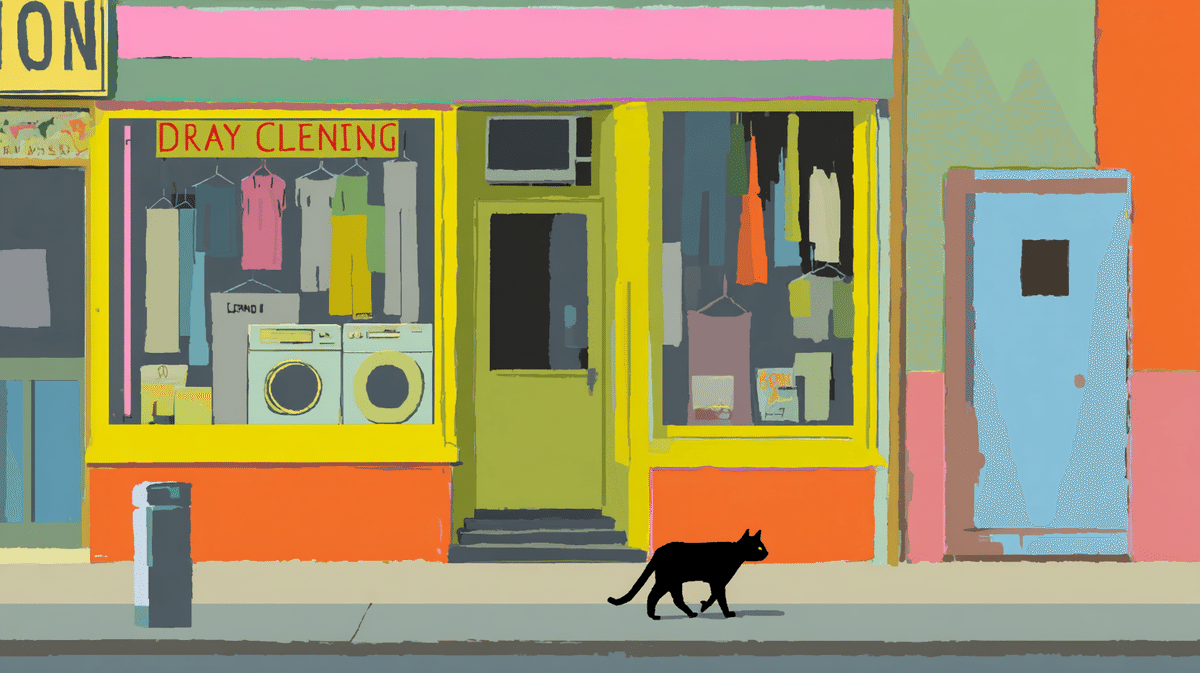 風景、街、動物、猫