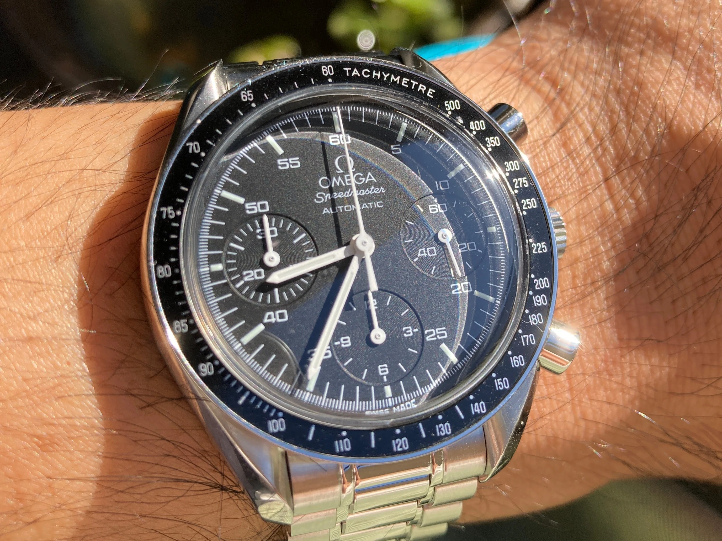 スピードマスターはあえて自動巻きの3510.50のほうが