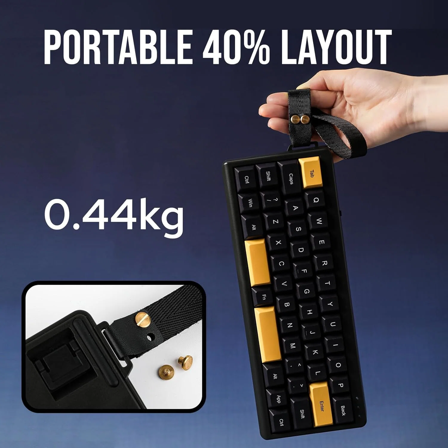 EPOMAKER TH40 コンパクトな40% QMK/VIA ワイヤレスゲーミング