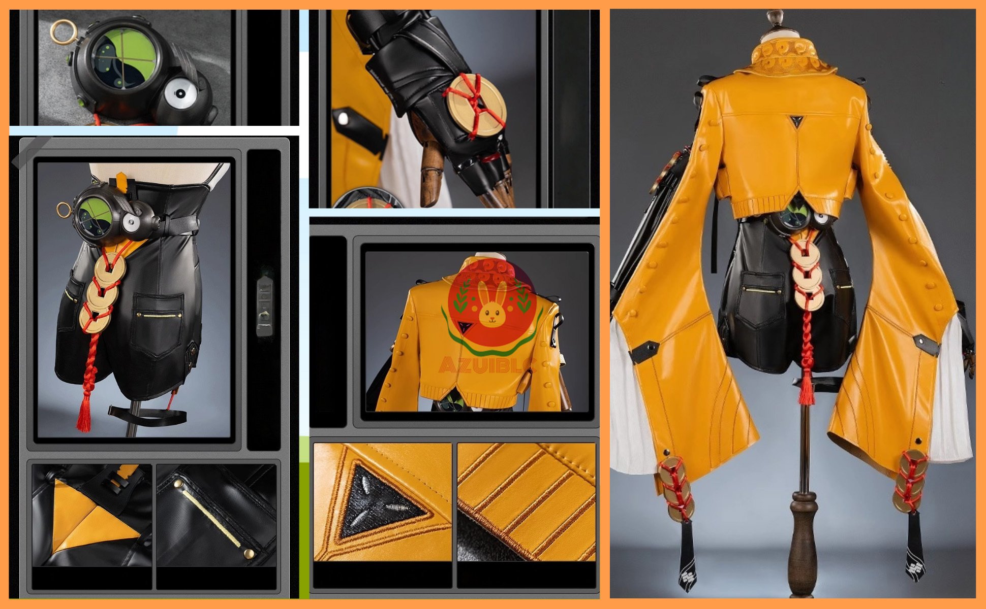 AZUIBLC新作入荷#ゼンレスゾーンゼロ 新キャラ【#儀玄】のコスチューム