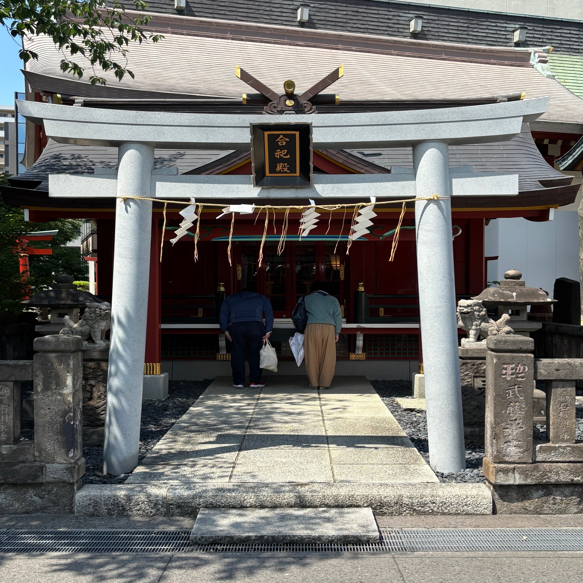 神田明神➀裏参道からお参りしました。｜yumiパンダ