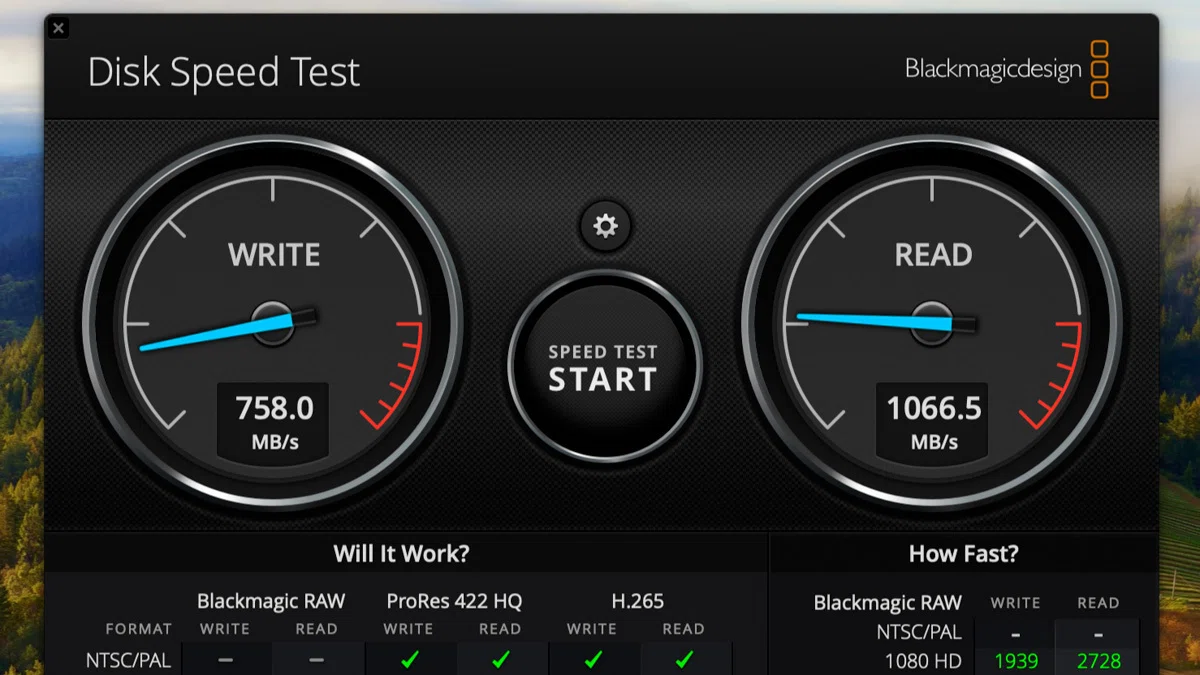 UGREEN NASync DXP4800 Plusの速度測定結果