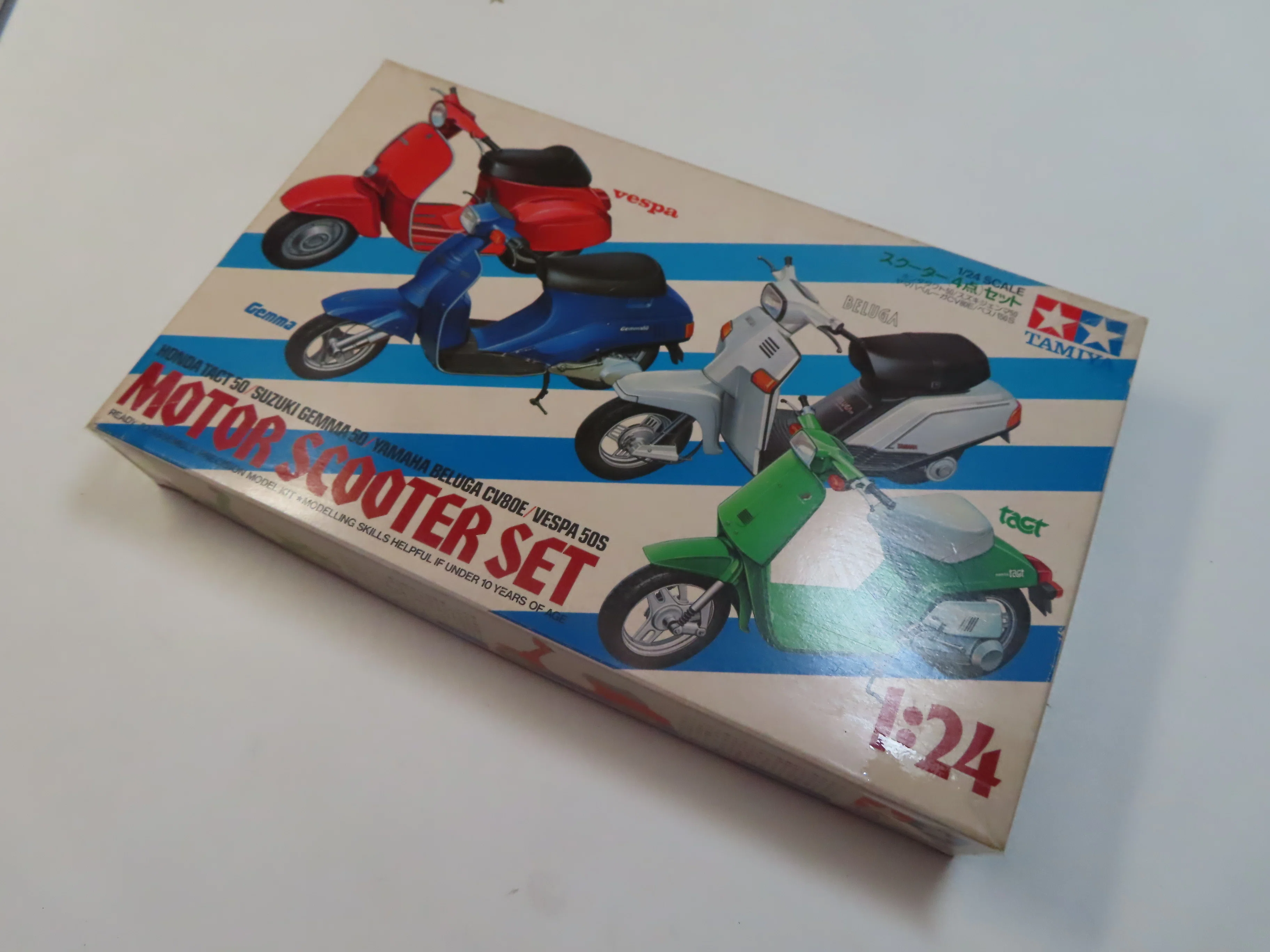 変わり種】TAMIYA SCOOTER SET｜積みプラ大好きオヤジ