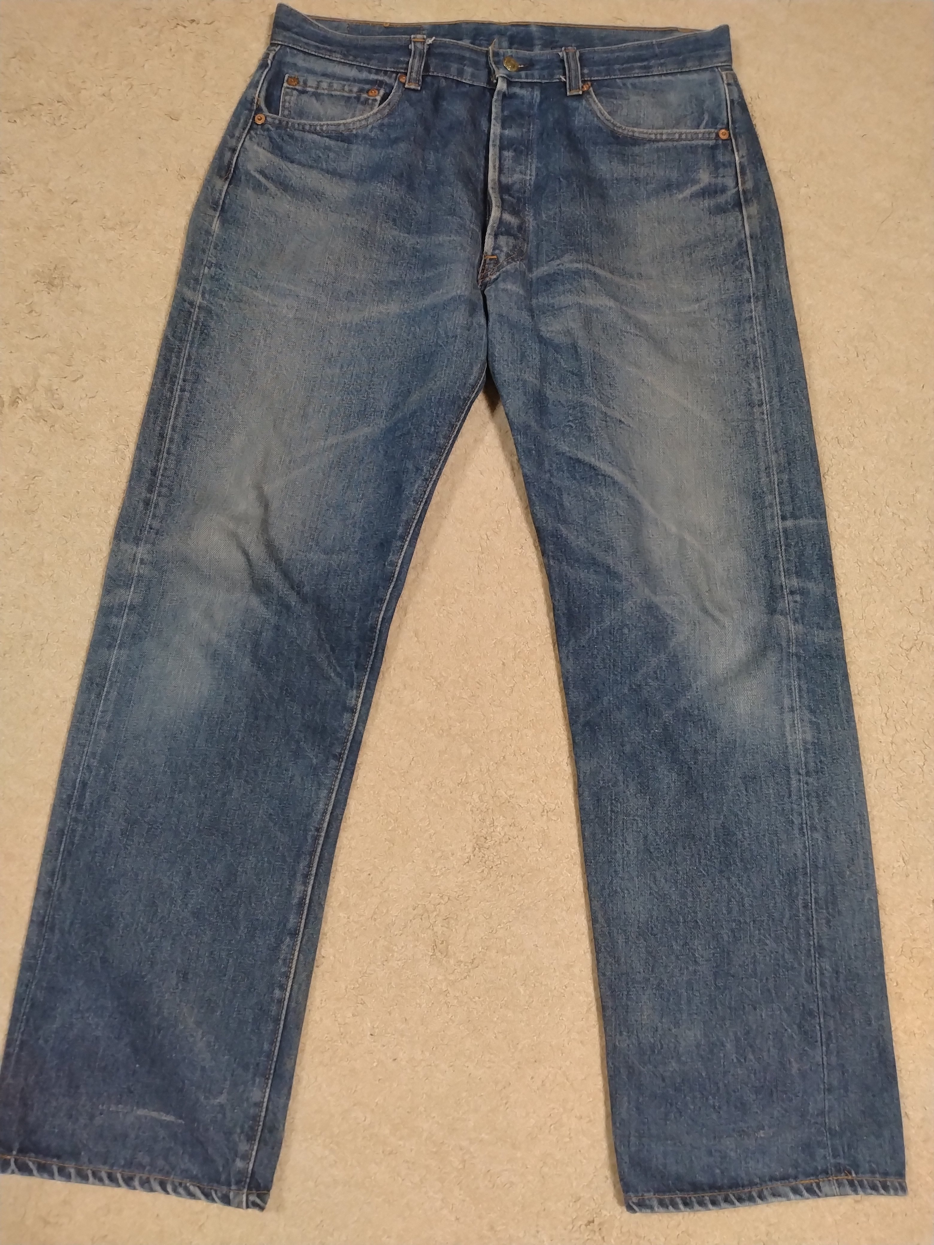 古い玉斧 Levi's VINTAGE CLOTHING リーバイス バレンシア工場製造 551ZXX