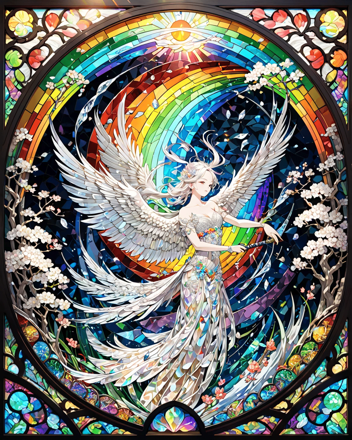 光と色彩が織りなす、幻想的なステンドグラスアート──｜Azan