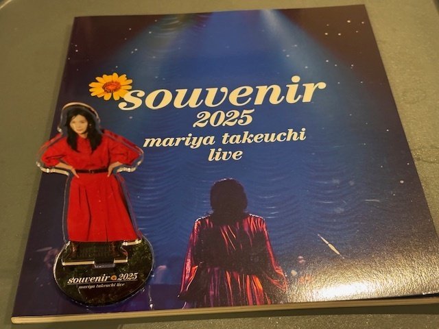 竹内まりや　2025 横アリ　プレート&テープ 2025/6/4:竹内まりやライヴ「souvenir2025」＠横浜アリーナ