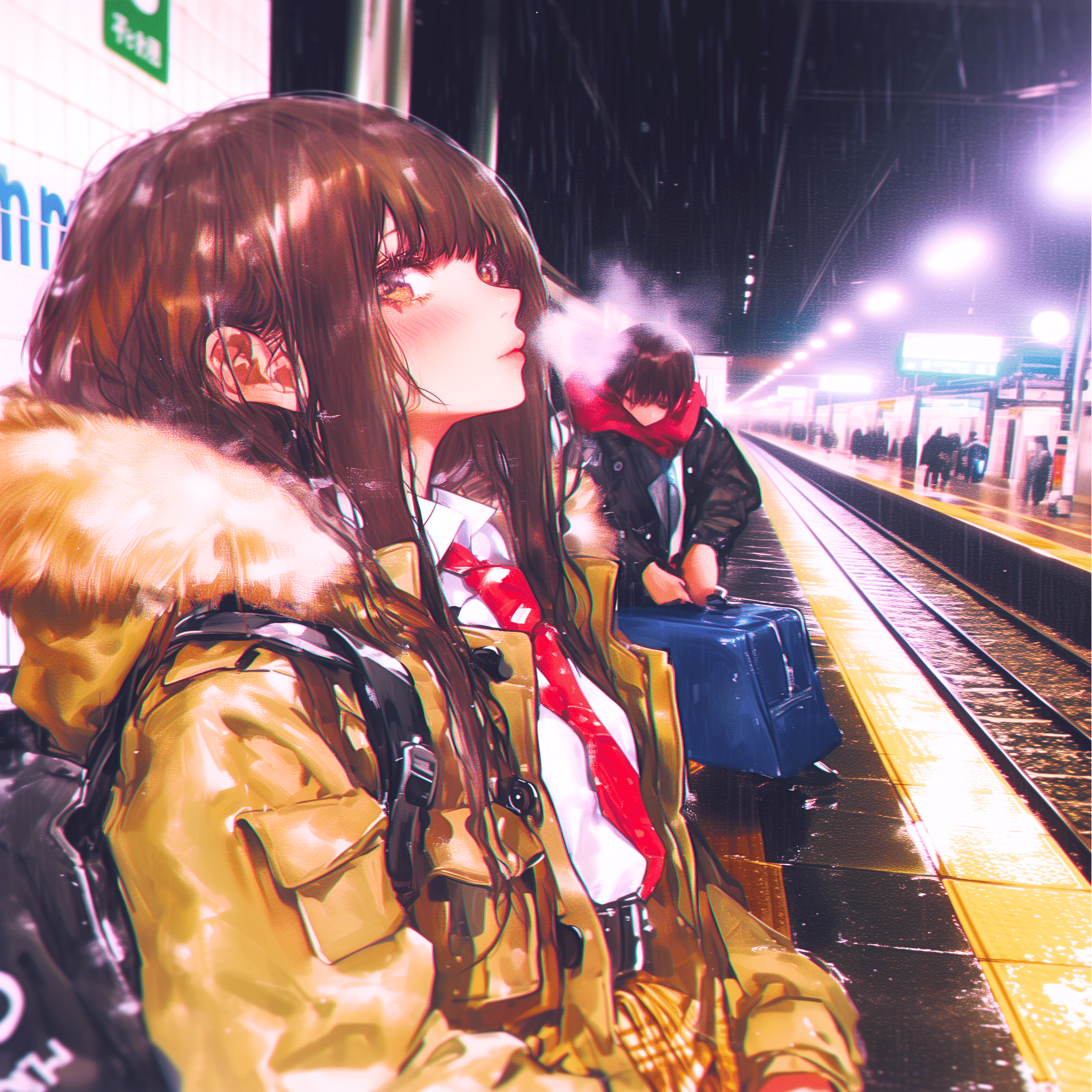 イラスト作成4 Popping Hearts Overflow【画像生成AI＋4コマ漫画】｜Alpaka