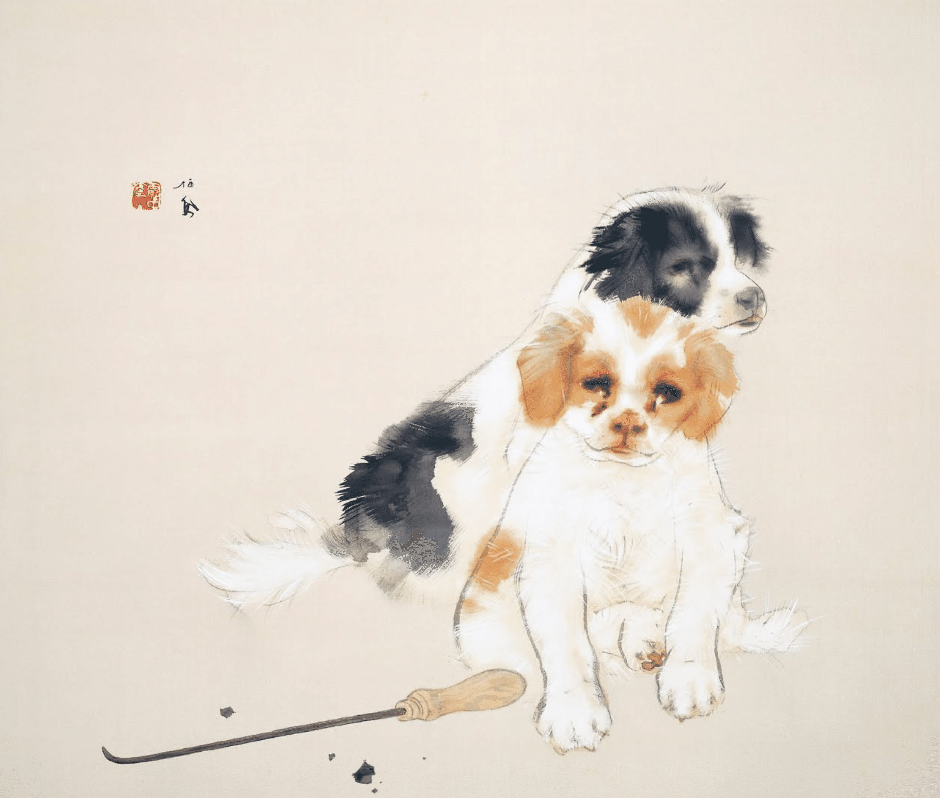 🐶あなたは誰派?・後編】 栖鳳の犬は“じゃれあい”!? 長沢芦雪の“守 🐶あなたは誰派?・後編】 栖鳳の犬は“じゃれあい”!? 長沢芦雪の“守