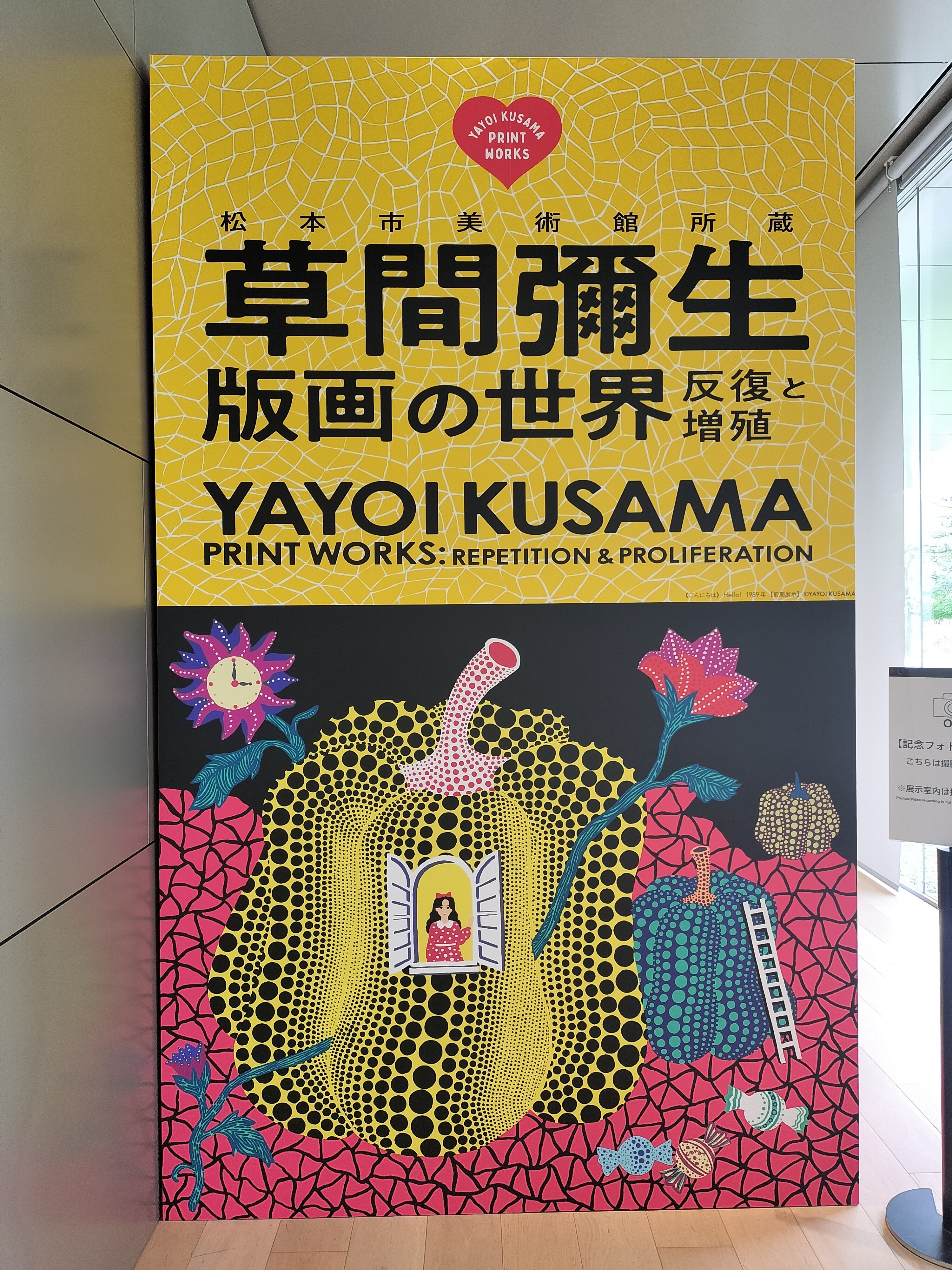 草間彌生-版画の世界 反復と増殖展に行ってきました｜黒崎すみれ