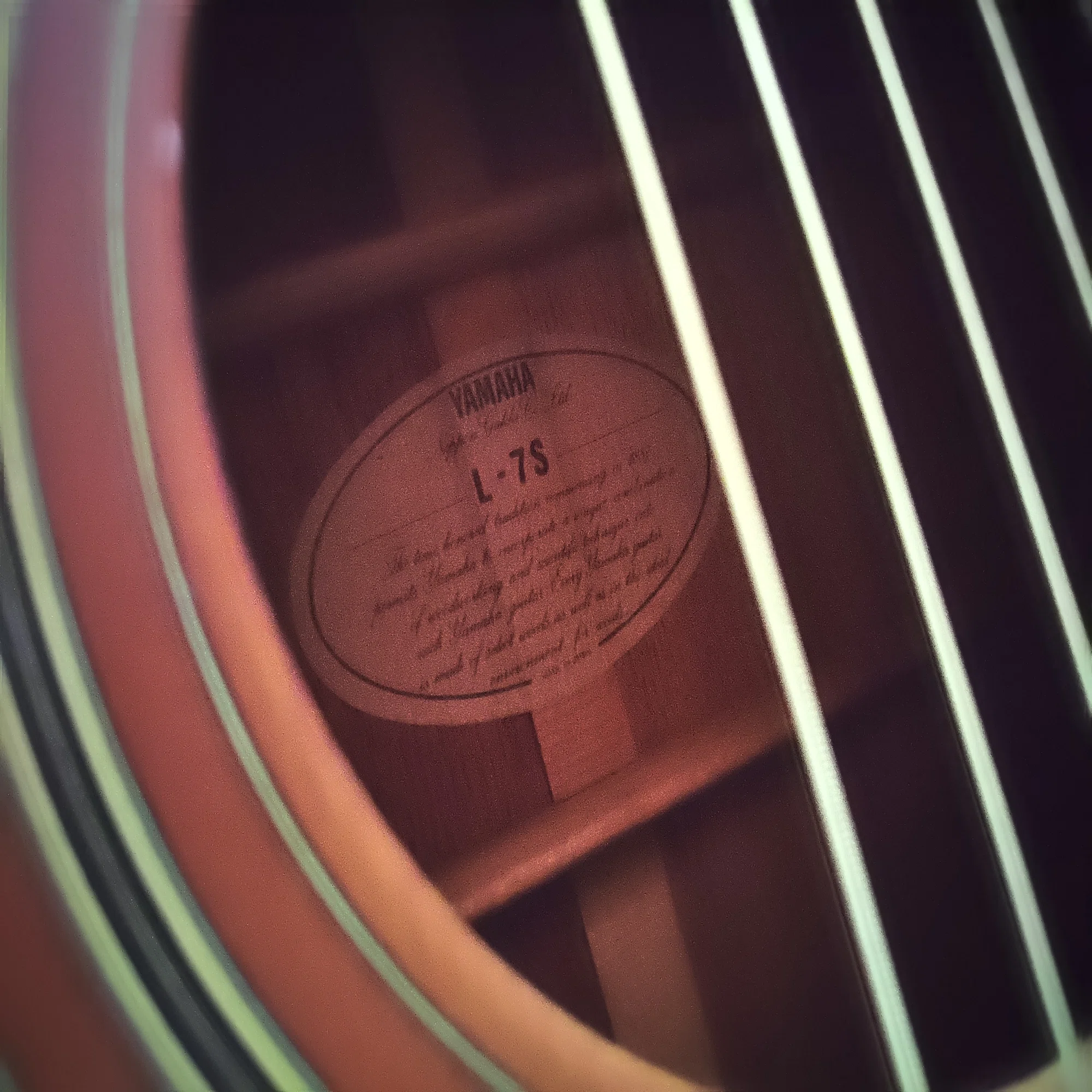 私が使用している「YAMAHA L-7 S」について｜千葉 貴史 Takashi Chiba