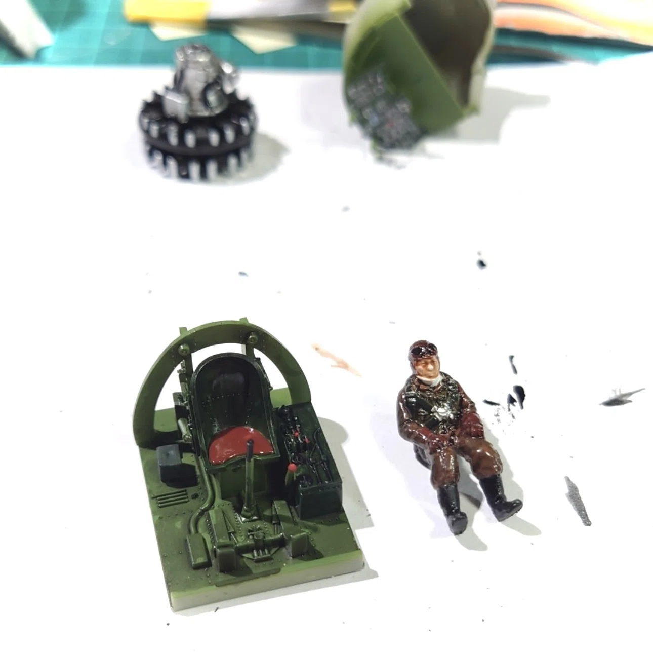 ファインモールド 1/48 烈風 製作記【前編】｜はるさー