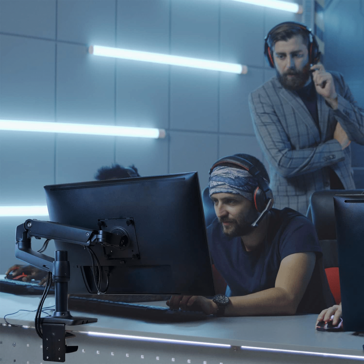 Ergotron LX モニターアーム 34インチ VESA対応 (マットブラック