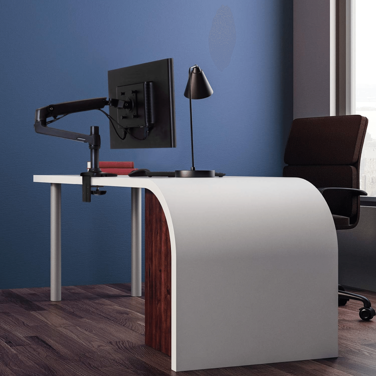 Ergotron LX モニターアーム 34インチ VESA対応 (マットブラック