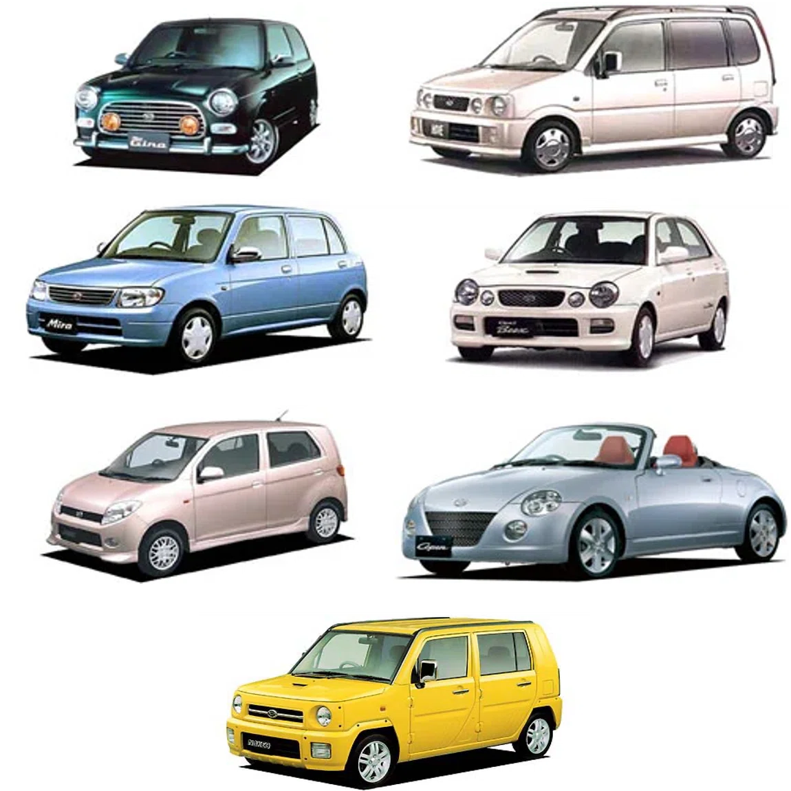 2000年代ダイハツ車、あれこれpart1 〜状況整理編〜｜まざい