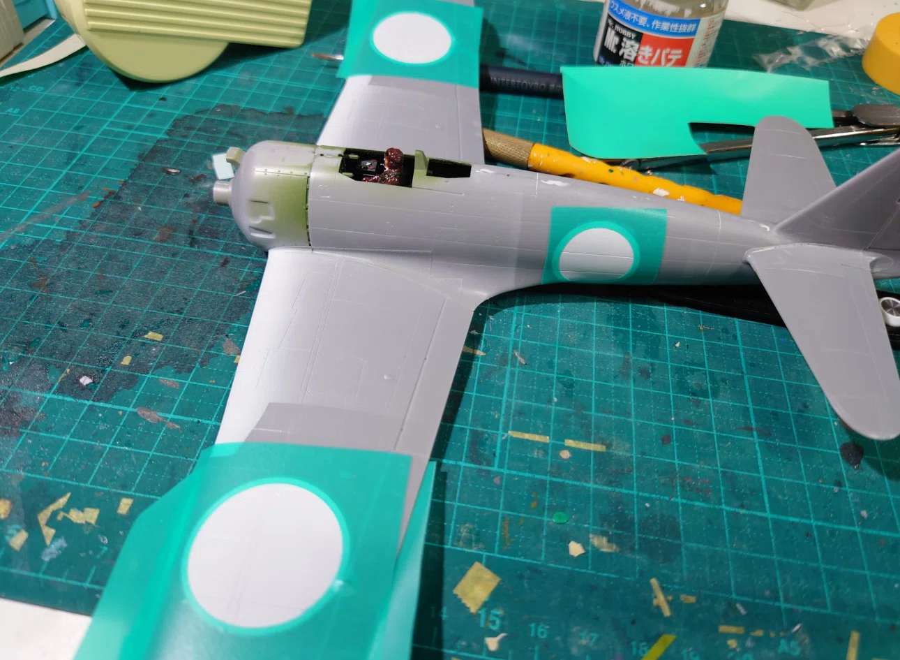 ファインモールド 1/48 烈風 製作記【後編】｜はるさー