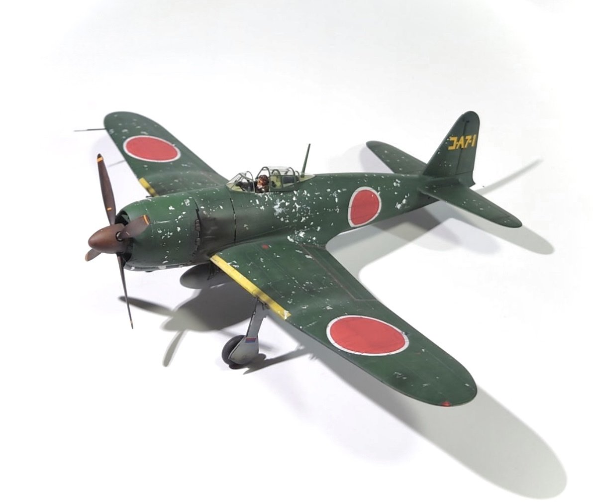 ファインモールド1/48烈風 1/48帝国海軍 艦上戦闘機 試製烈風