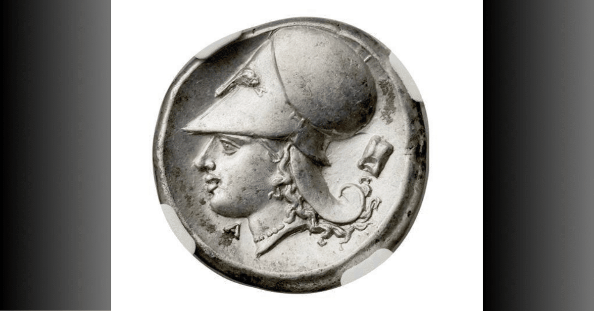 紀元前４世紀 古代ギリシャ ピシディア オボル銀貨 NGC アンティーク  紀元前4世紀 古代ギリシャ ピシディア オボル銀貨 NGC アンティーク