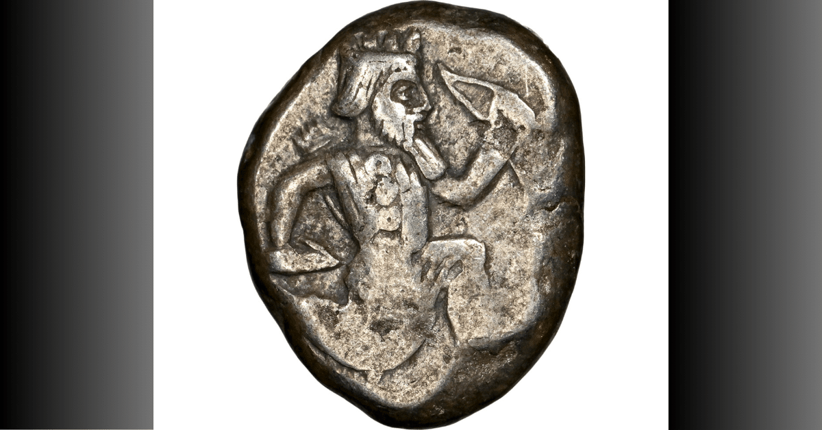 アケメネス朝 シグロス銀貨 NGC 鑑定済み 古代 コイン アケメネス朝