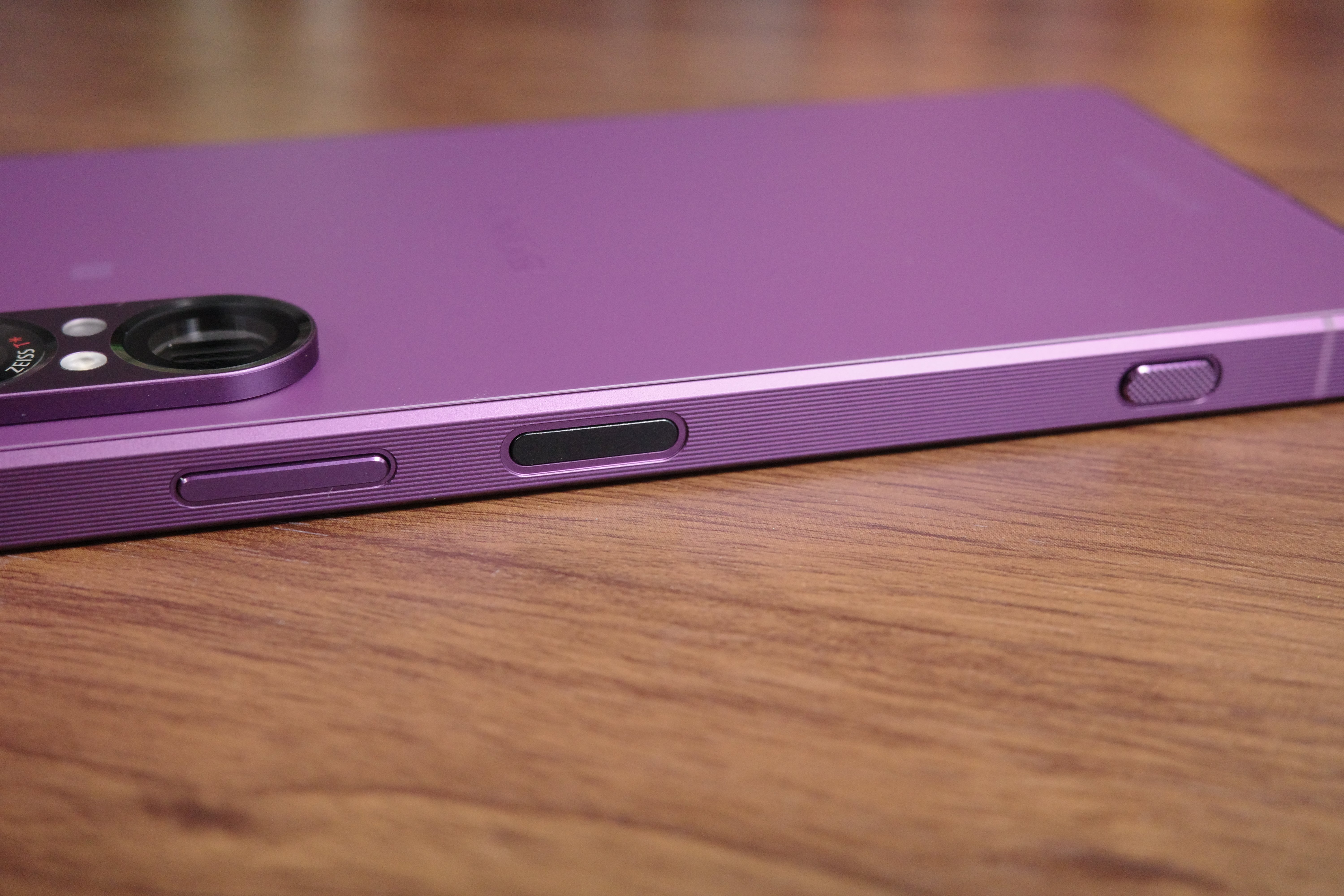 Xperia1Ⅶ オーキッドパープルフィルム、ヘッドホン付き