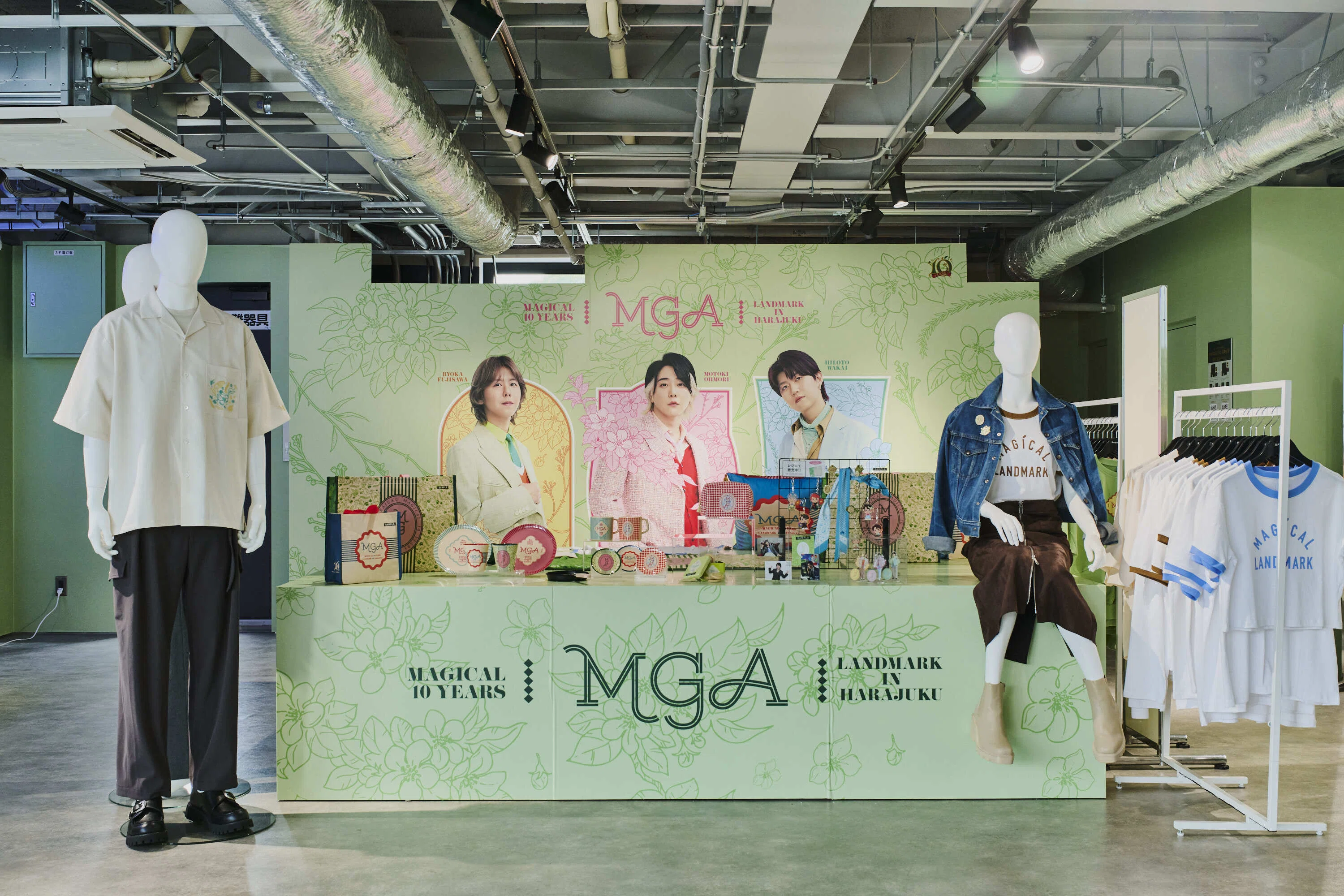 UNIVERSAL MUSIC STORE HARAJUKUポップアップストアアーカイブ