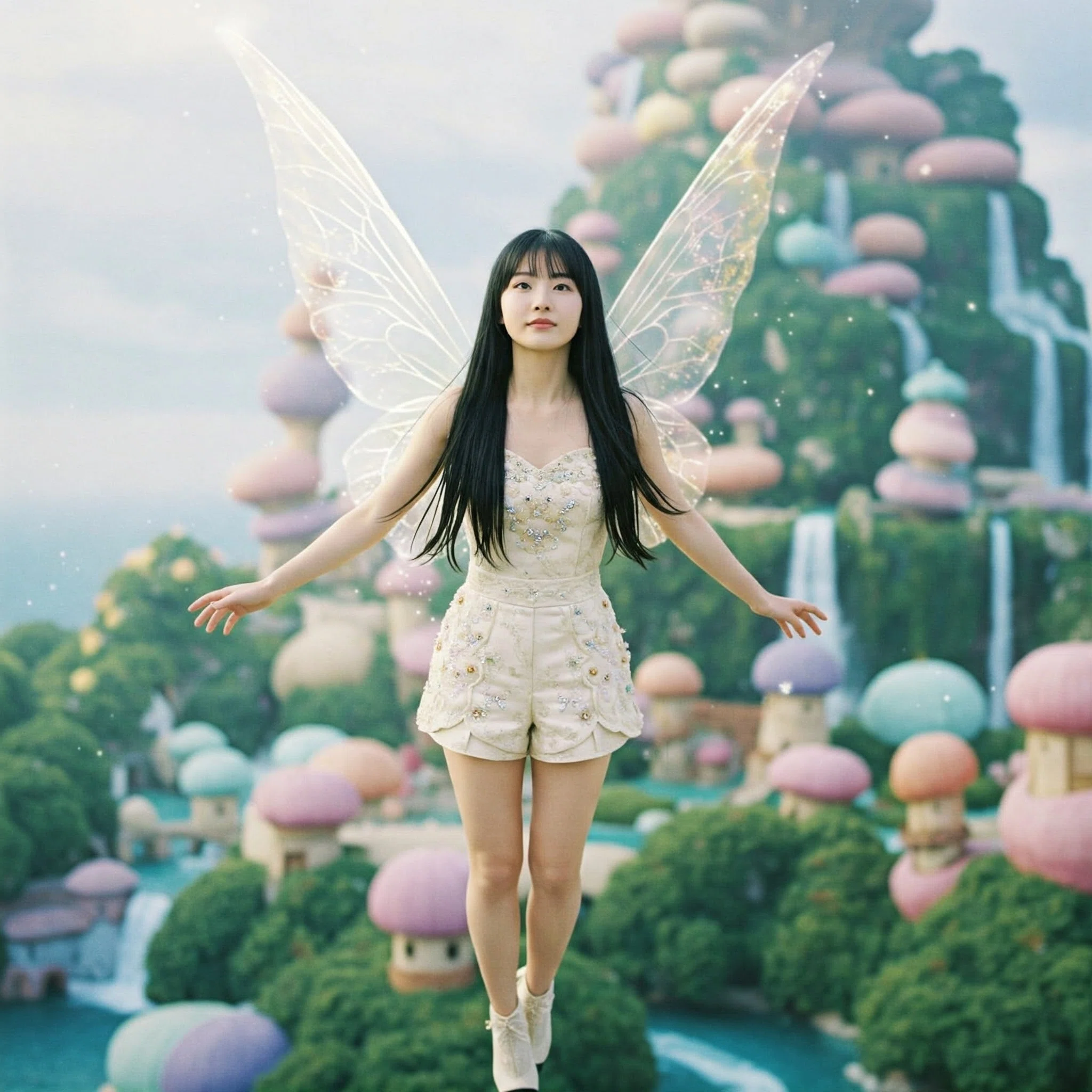今週の和風ティンカー・ベル vol_2 フリー素材 和風 日本人 fairy 妖精