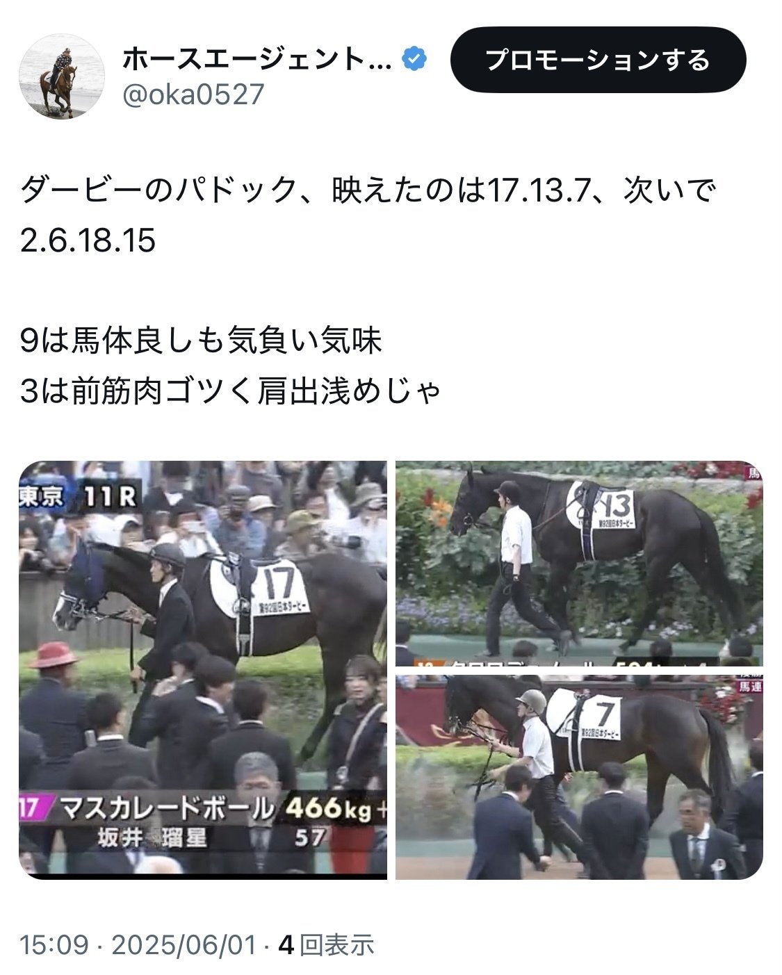 日本ダービー・GⅠ】3歳馬7950頭の頂点へ いよいよ生涯一度の夢