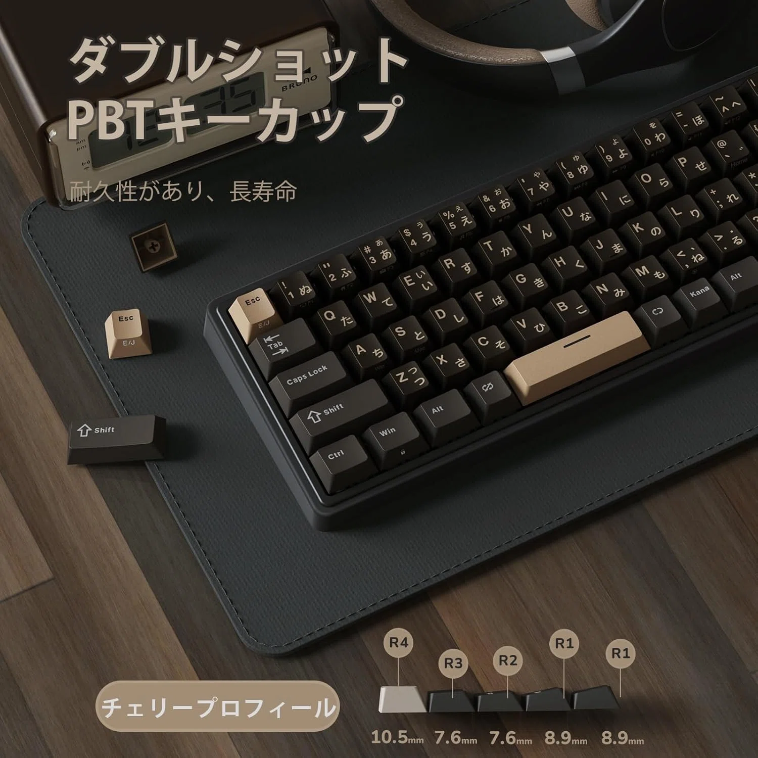 PC周辺機器 RK KLUDGE R65 ゲーミングキーボード 有線 日本語配列