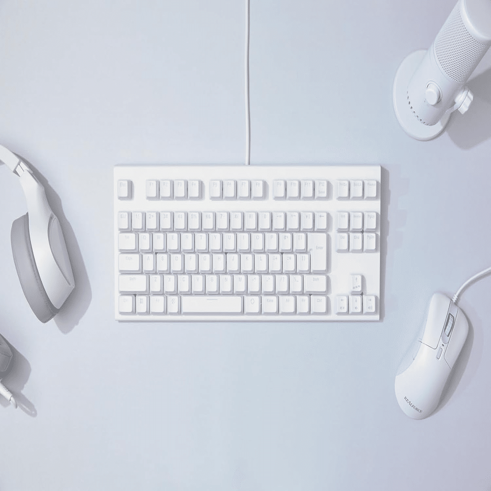 REALFORCE GX1 ラピッドトリガー 91キー TKL 30g (ホワイト)｜GetGadgetGot