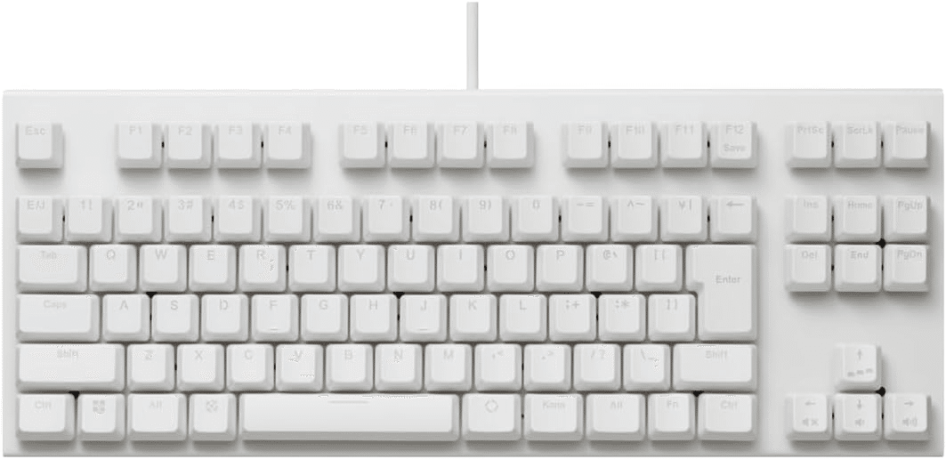 REALFORCE GX1 ラピッドトリガー 91キー TKL 30g (ホワイト