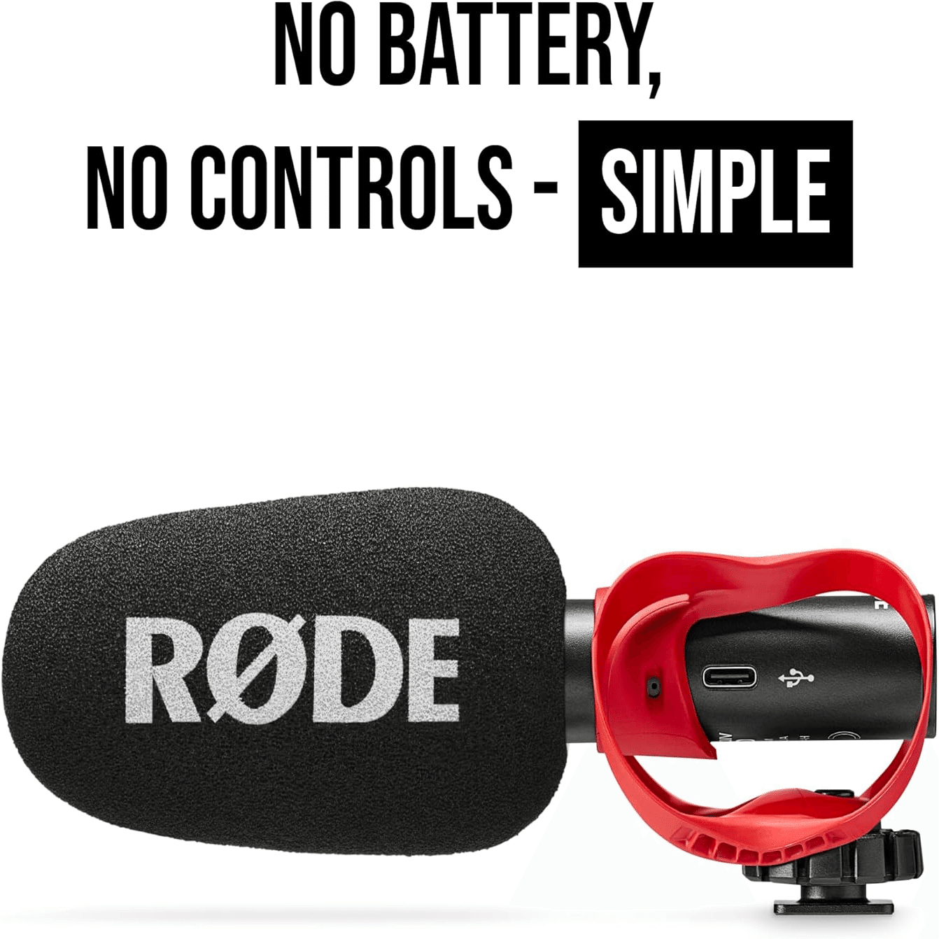 RODE VideoMic GO II ヘリックス オンカメラマイク 39g (VMGOIIH