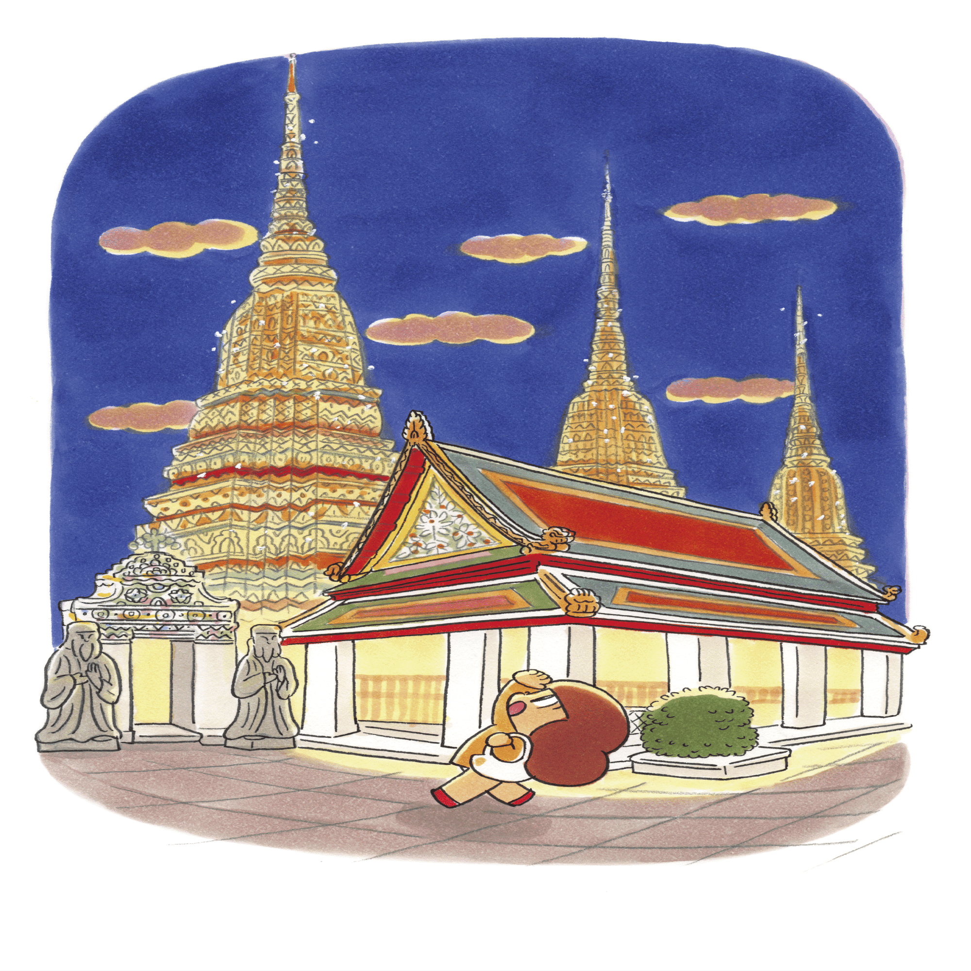 まぁちゃん◆浮世絵２１枚 やっぱタイだ マムアンちゃん展」見どころ徹底解剖！｜ウィスット