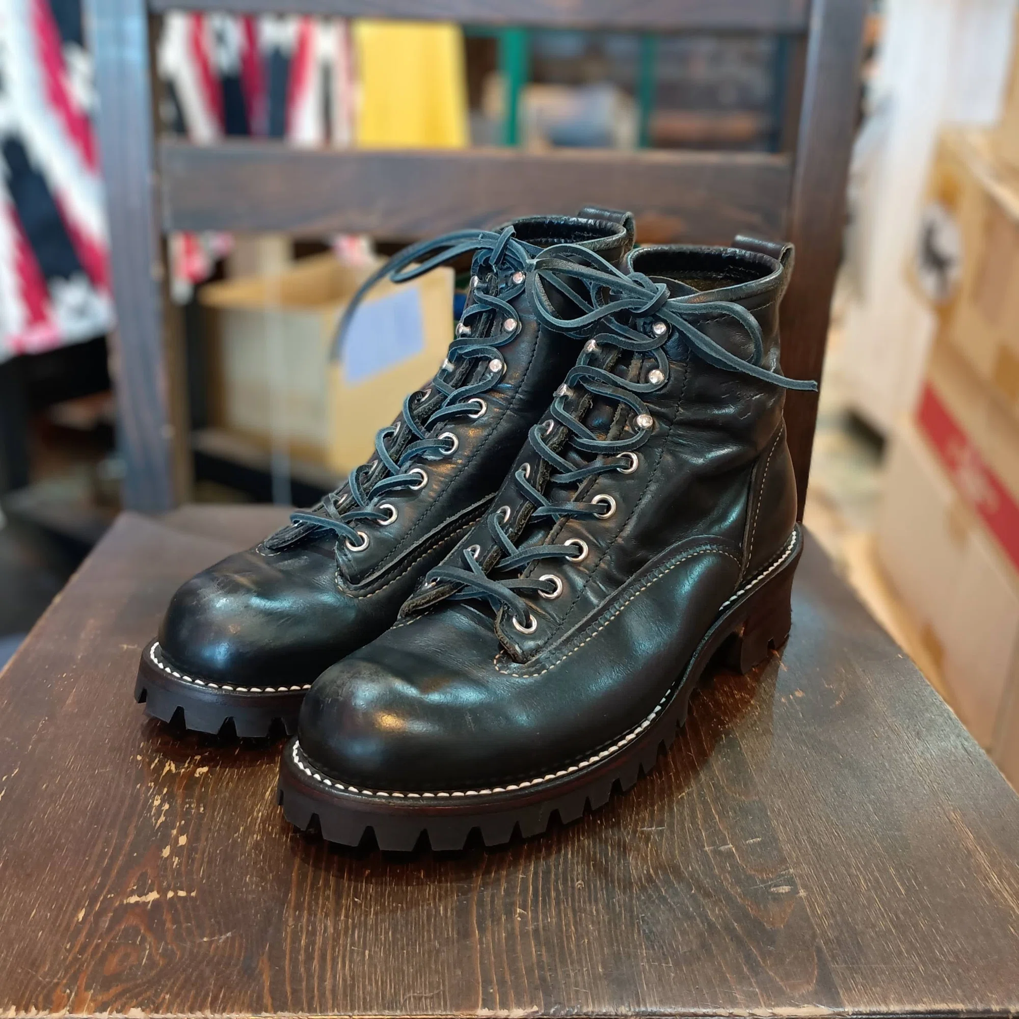 Resole/ソールカスタム】Red Wing #2913 Lineman/レッドウィング｜CREA 