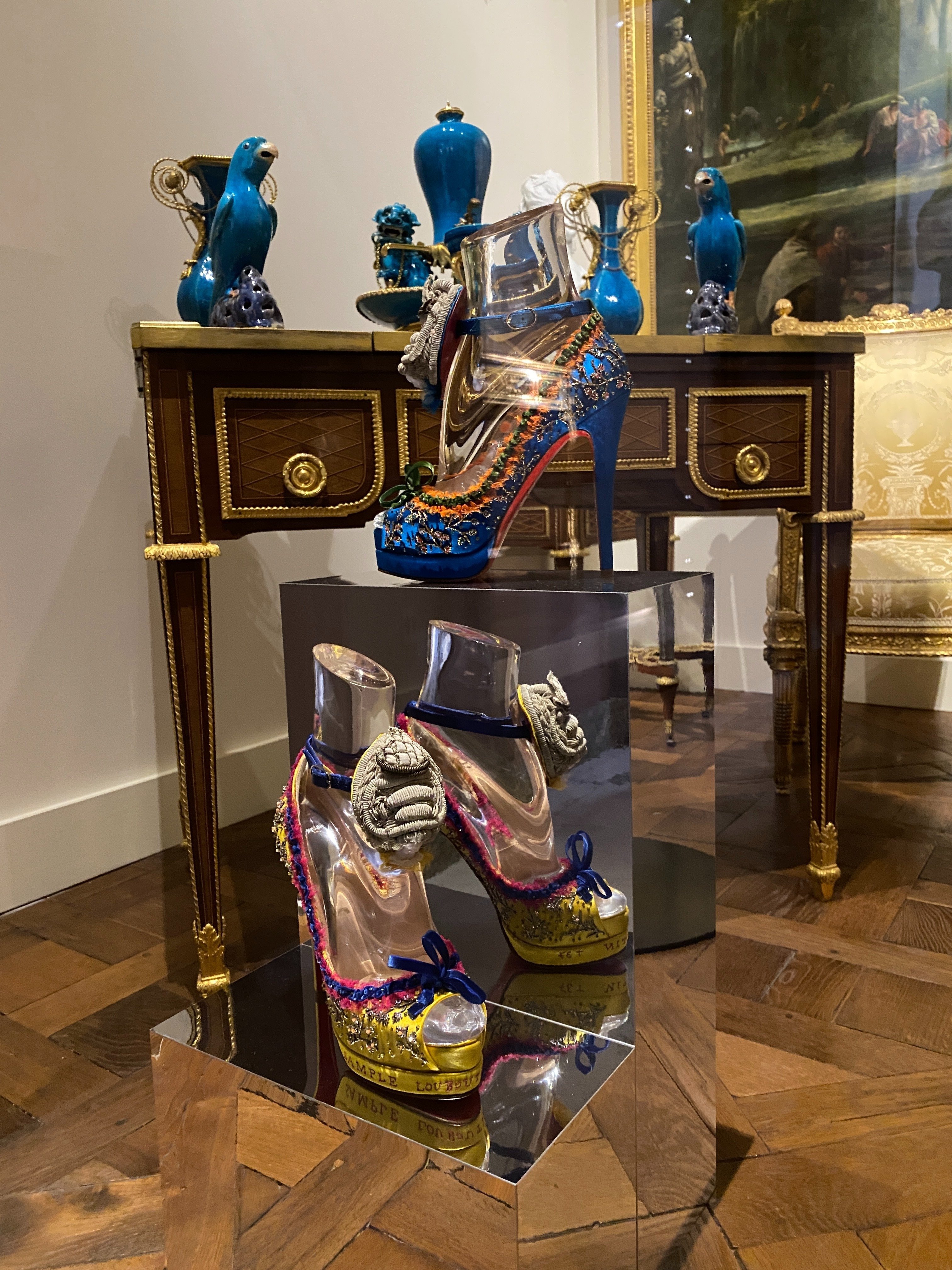 フランスタペストリー ゴブラン 刺繍 (セーヌ川)高級です。上質な空間になります fit=scale-down,w=1200