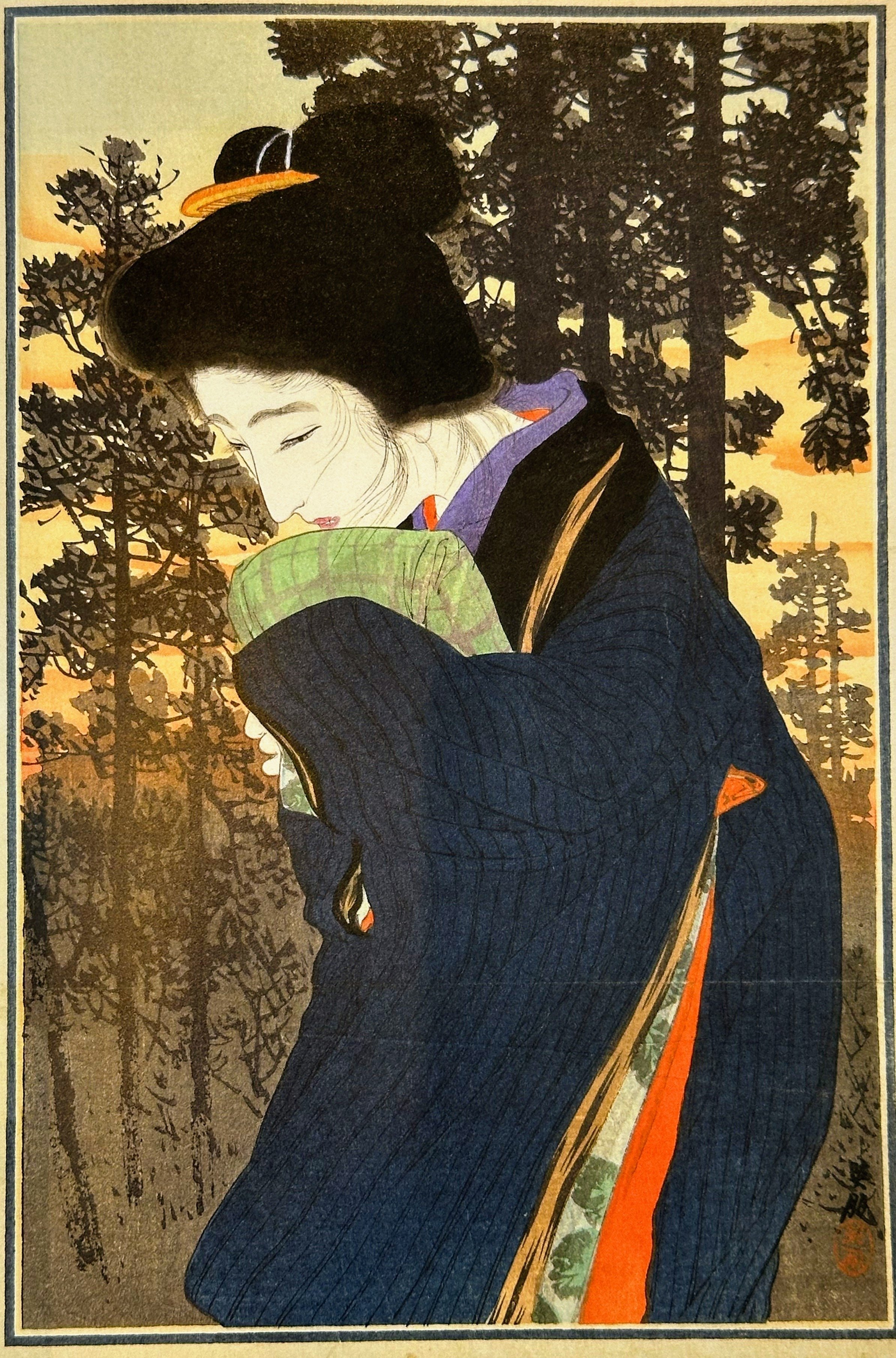 瑛太直筆の絵　芸能人　希少 太田記念美術館の鰭崎英朋ー浮世絵と挿絵のはざま。｜ひまちゅん